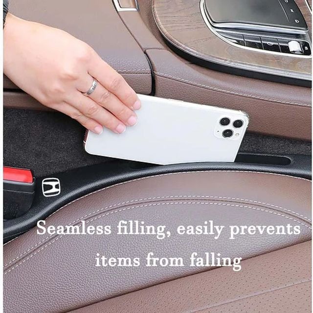 🔥Last Day 50% OFF 🚗 Car Seat Gap Plug with Storage Slot (Custom Logo)